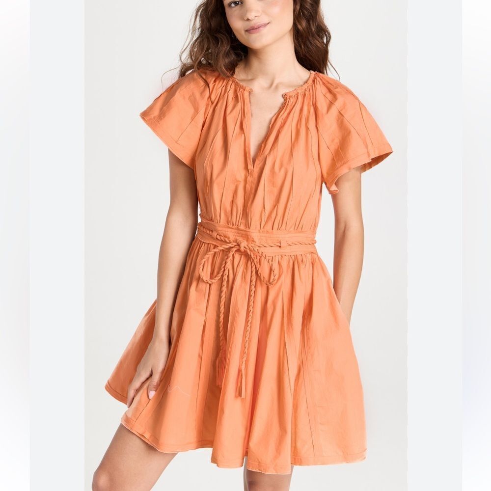 Ulla Johnson Jessa Dress in Coral 6